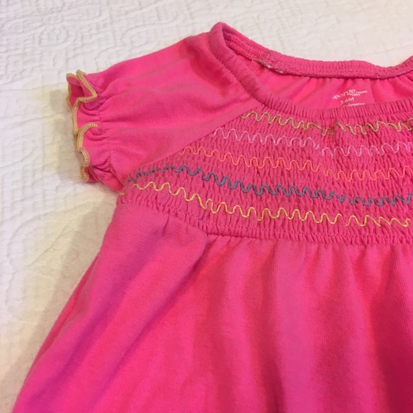 3-6m (6/$20) Hot Pink Romper by George - Picture 3 of 8